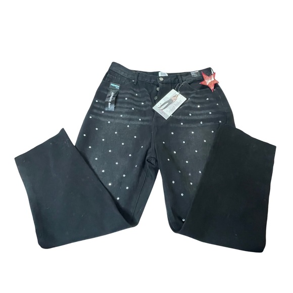 - - Simple Society straight super hirise jeans size 15/32 - Picture 4 of 16